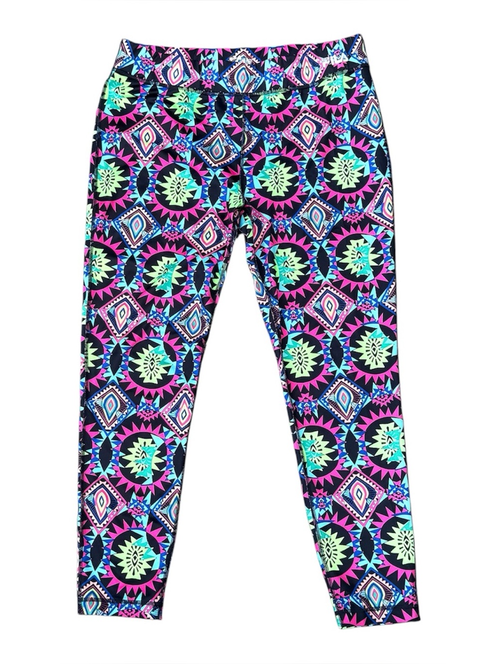 FILA XL women’s colorful stretchy workout running pants